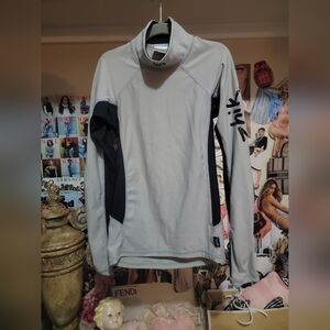 Zhik Kids Gray Long Sleeve Spandex Top